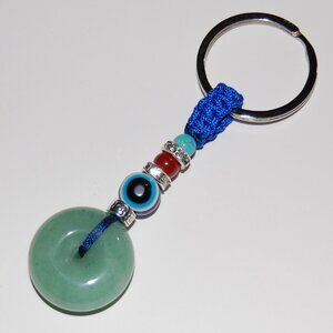 Evil Eye Keychain,Jade Keychain,Hamsa Keychain,Protection